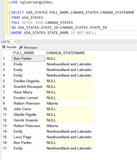 Image result for SQL Cross Join Example