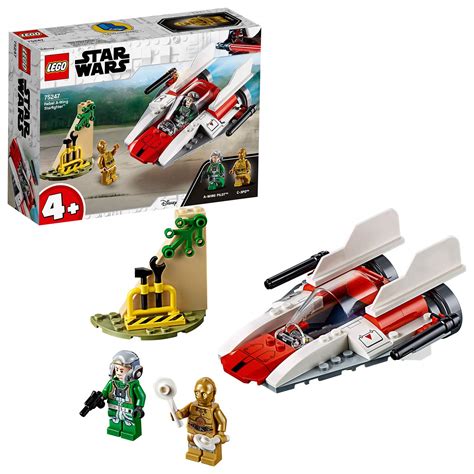 LEGO Star Wars Rebel A-Wing Starfighter™ Building Blocks for Kids (62 ...
