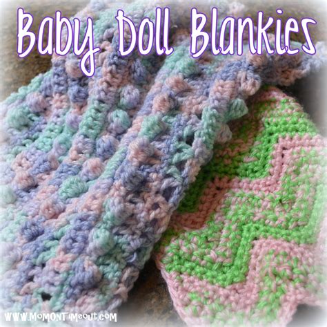 Baby Doll Blankets {Crochet Patterns} - Mom On Timeout