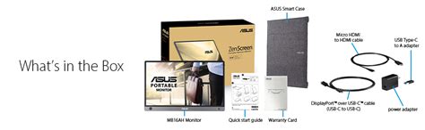 Buy Shop ASUS ZenScreen MB16AH 15.6" 16:9 Portable IPS Monitor at Low ...