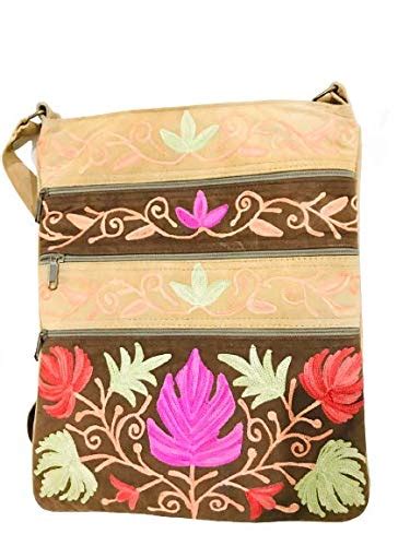 BABA ART AND CRAFTS ,suede leather bags,leather purses,kashmiri handbag ...