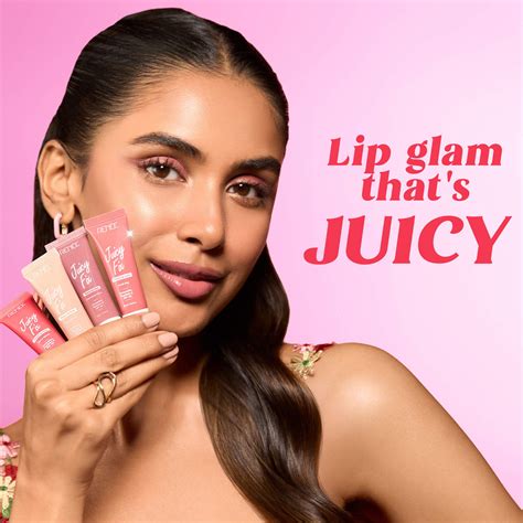 RENEE Juicy Fix Tinted Lip Balm SPF 30- Cinnamon Glaze With Glossy ...