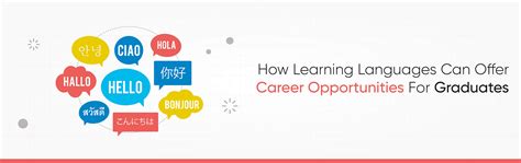 How learning languages can offer career opportunities for graduates