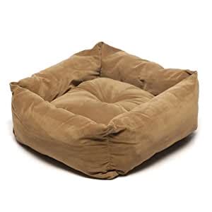 Cpc Microfiber 28-Inch Square Pet Bed, Moss : Amazon.in: Pet Supplies