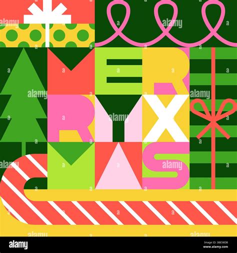 Merry christmas concept on Stock Vector Images - Alamy