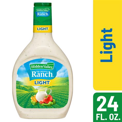 Hidden Valley Light Ranch Dressing Nutrition Facts | Besto Blog