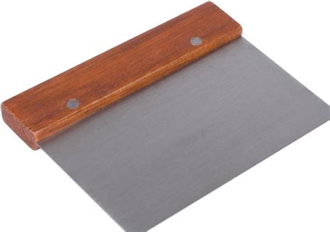 Buy SHIDHMI 1 PCS Bench Scraper Baking, 6 Inch Grips Dough Scraper ...