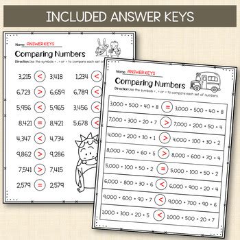 Image result for Comparing 4 Digit Numbers