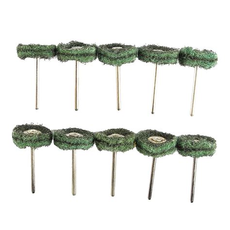 Lina Trading 3mm Abrasive Nylon Polishing Buffing Wheels Rotary Tool ...