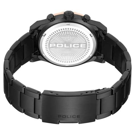 Buy Online Police Quartz Multifunction Black Dial Black Colour ...