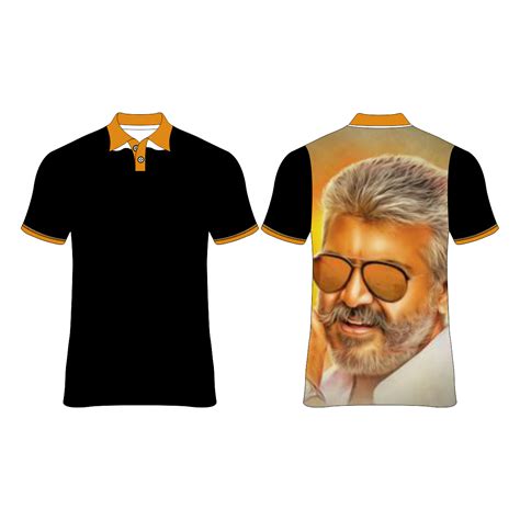 Next Print Ajith Kumar Photo Printed T-Shirt.