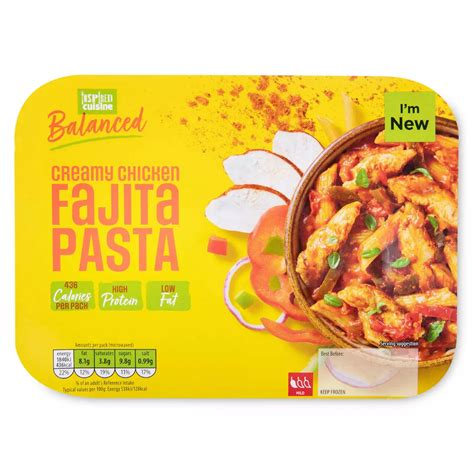 Balanced Box Creamy Chicken Fajita Pasta | ALDI UK