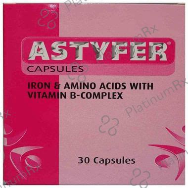 Astyfer Capsule 30s: View Uses, Side Effects, Price and Substitute ...