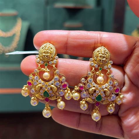 CMR 10.04gms EARRINGS 22K Yellow Gold – BangaruRani