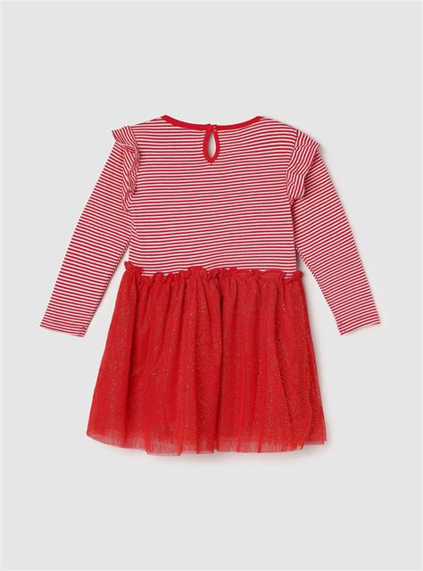 Buy Girls Striped A-line Dress with Long Sleeves Online at just Rs. 499 ...