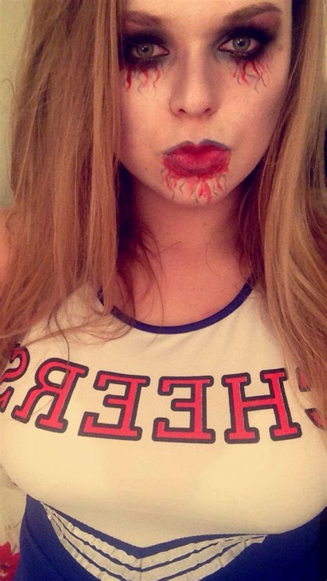 zombie cheerleader makeup