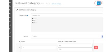 Opencart - Featured Categories 2.x