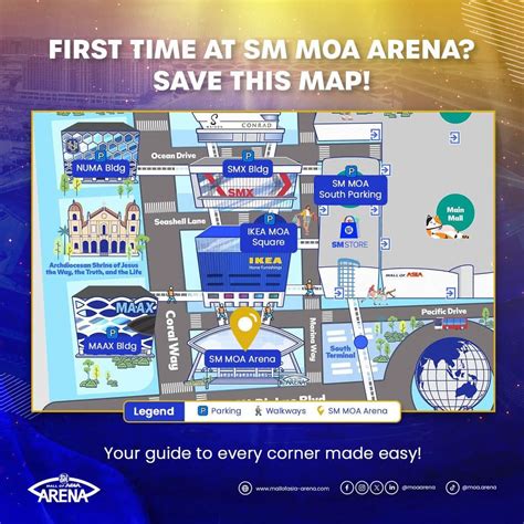 Mall Of Asia Mall Map
