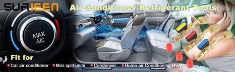 Air Conditioning Refrigerant Angled Colour Coded R410a R134a Shut ...