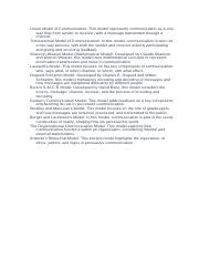 Communication Theory Model 的图像结果