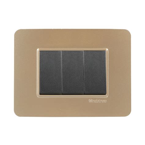 Crabtree Signia 3M w/o pillar PC Combined Plates Gold | mykit | Buy ...