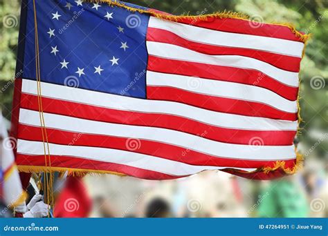 Betsy Ross Flag with Thirteen Stars and Stripes Stock Image - Image of ...