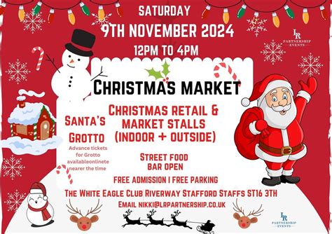 Santas Grotto at The Christmas Market, The White Eagle Club, Stafford ...