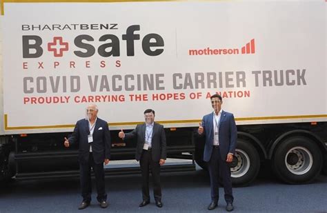 DICV showcases special reefer truck to transport Covid vaccines ...