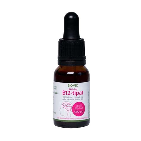 Active vitamin B12 drops, 50ml – Nordic Immunity Supplements