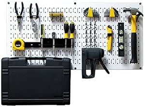 Wall Control Modular Pegboard Tool Organizer System - Wall-Mounted ...