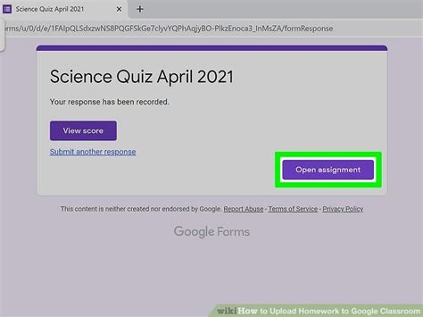 How to Attach a Homework On Google Classroom 的图像结果
