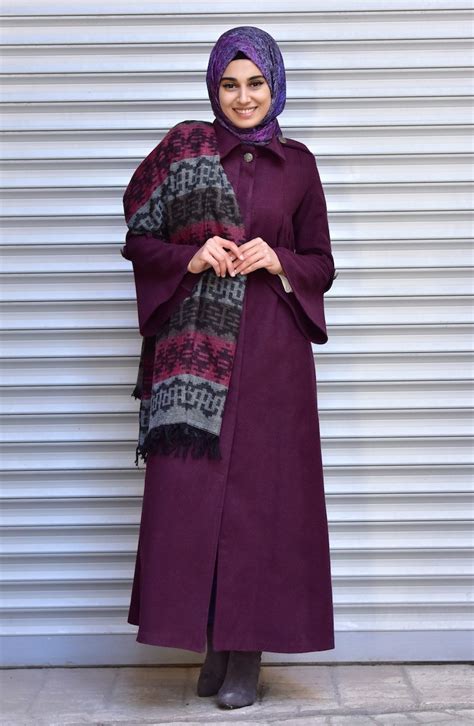 Plum Coat 71155-02 | Sefamerve