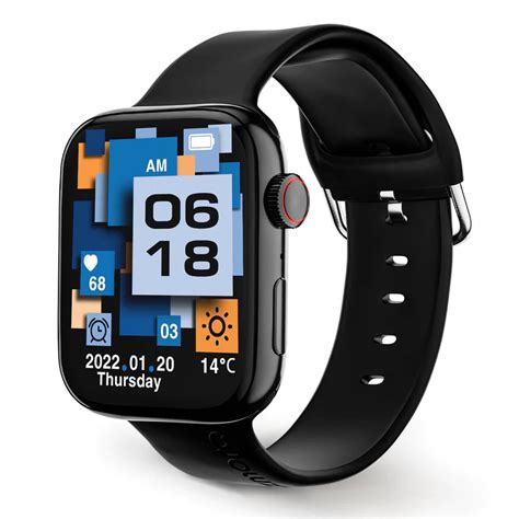 GIZMORE Star 1.85 IPS Gizfit 942 Large Display with Rotating Crown Con ...