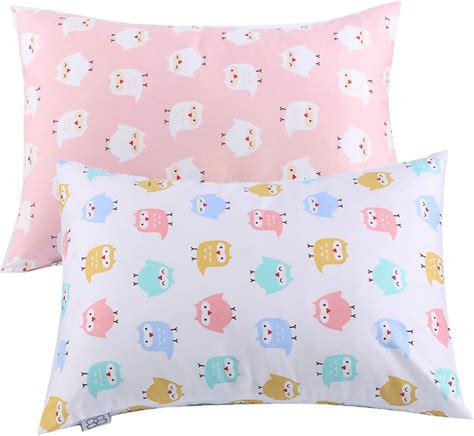 Amazon.com: Kids Toddler Pillowcases - 2 Pack 100% Cotton Pillowslip ...