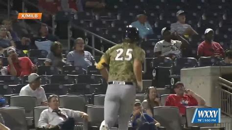 Rocket City Trash Pandas at Biloxi Shuckers at Keesler Federal Park ...