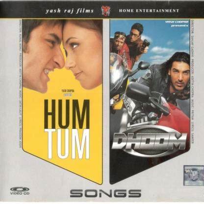 Hum Tum & Dhoom Songs VCD Standard Edition Price in India - Buy Hum Tum ...