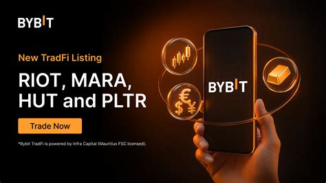 Bybit Announcement | 📢 New TradFi Listing: RIOT, MARA, HUT and PLTR!