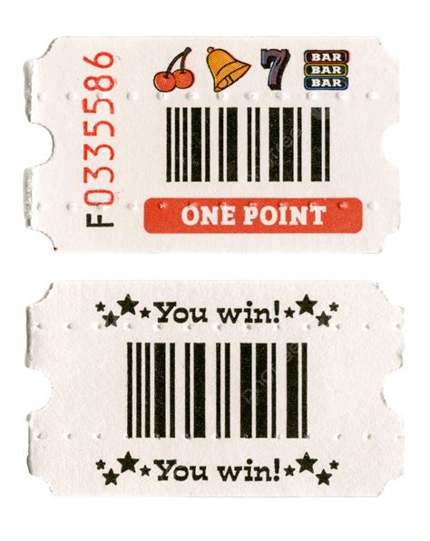 Arcade Ticket Fruit Machine, Vouchers, Admission, Winner PNG ...