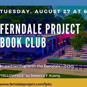 Ferndale Project Book Club, Ferndale Project, 27 August 2024 | AllEvents.in