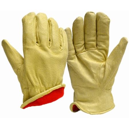 Grace Victoria Mens True Grip Winter Large Lined Grain Pigskin Glove ...