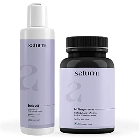 Buy Saturn by GHC Hair Vitalizer Serum (60 ml) & Hair Nourishing ...
