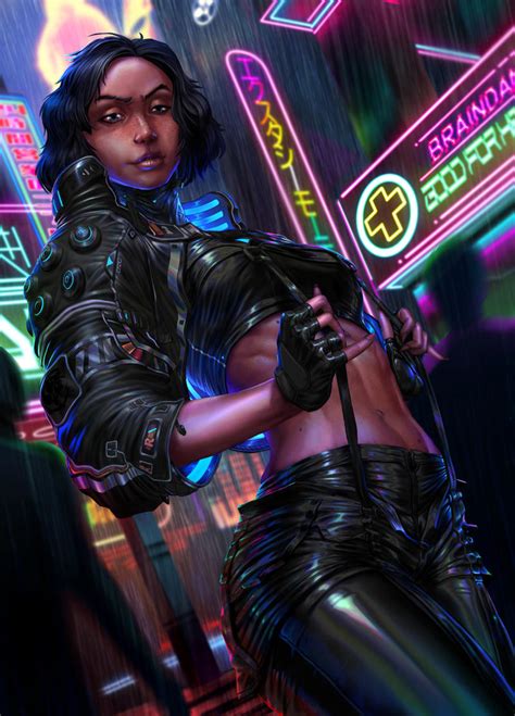 Image result for Cyberpunk Red Netrunner