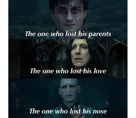 Do you think that voldemort first have a nose because wormtail didn't give up enough of himself ...