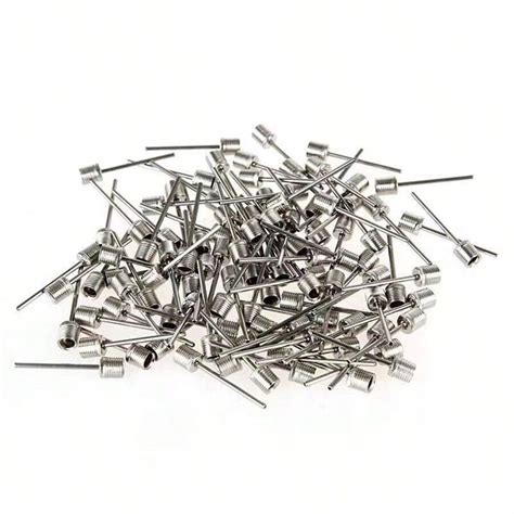 5pcs Basketball & Football Inflating Needle, Metal Air Pump Nozzle ...