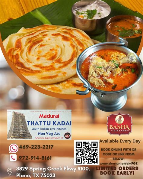 Madurai Thattu Kadai | Plano TX