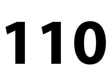 Numbers: Number 110