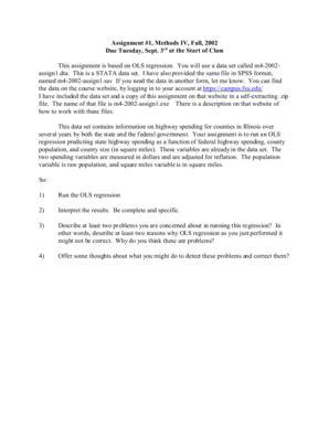 Fillable Online unc PDF File for Assignment 1 - unc Fax Email Print ...