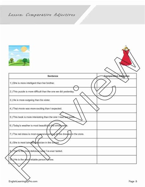 Image result for Lesson Comparatives