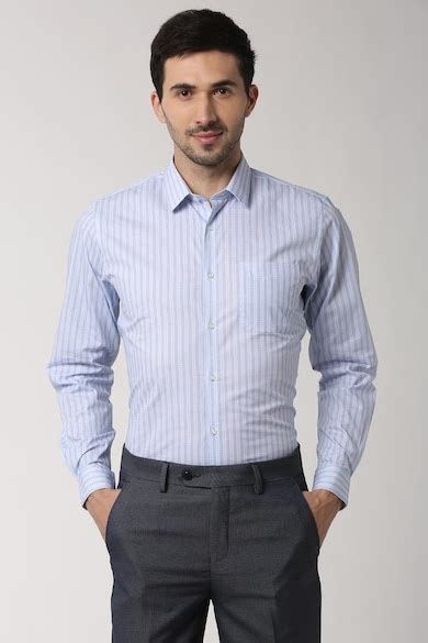Buy Men White Slim Fit Full Sleeves Formal Shirt Online - 359515 ...