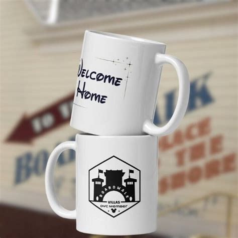 Buy DVC Member | Welcome Home | Boardwalk Villas | Ceramic Coffee Mug ...